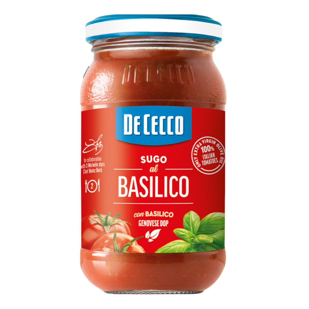 De Cecco - Salsa Basilico - 200 Gr