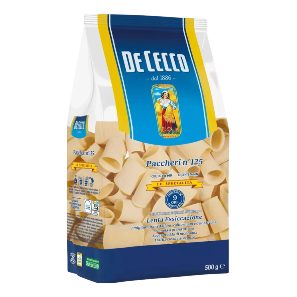De Cecco - Paccheri Rigate - 500 Gr