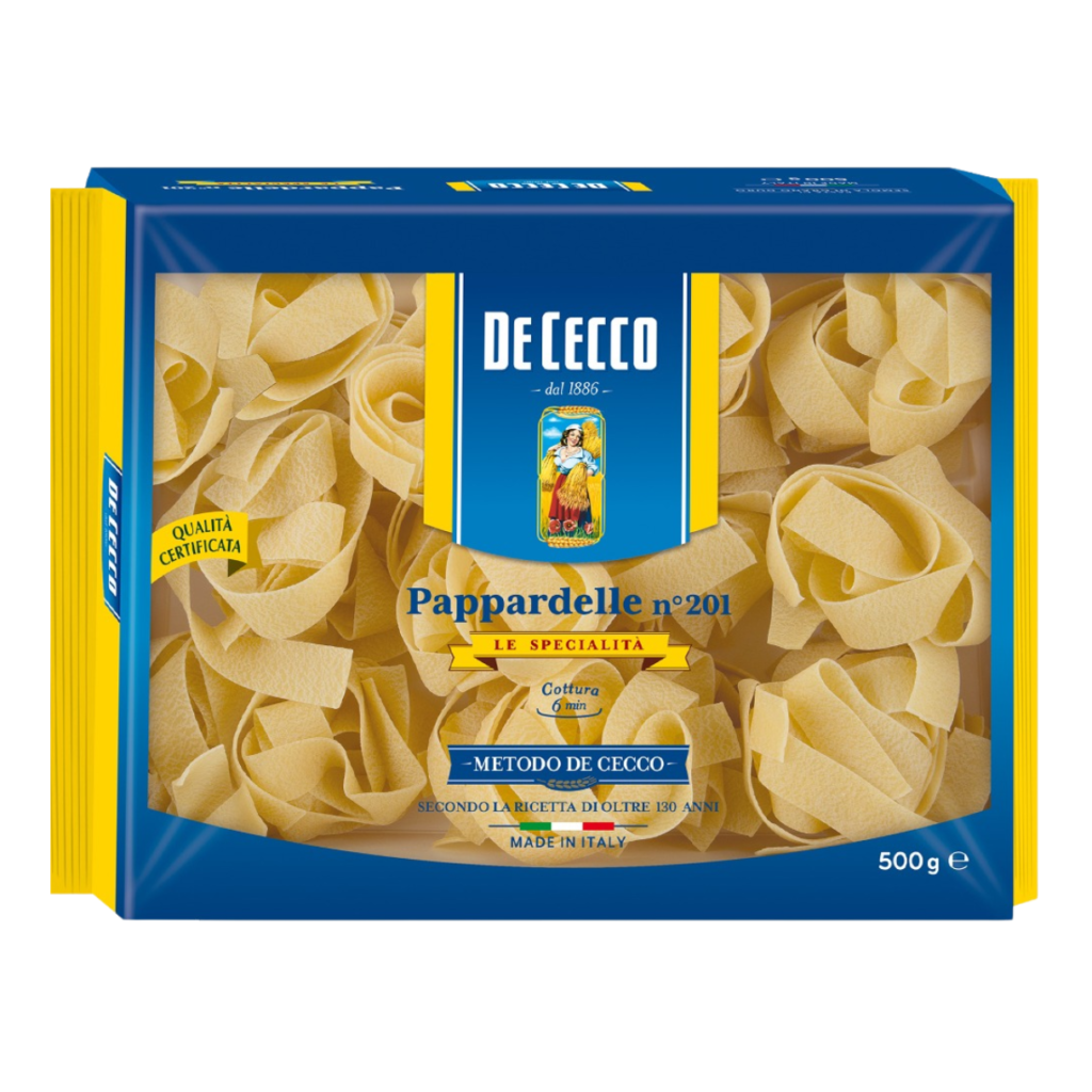 De Cecco - Pappardelle Al Huevo Nº 201 - 500 Gr