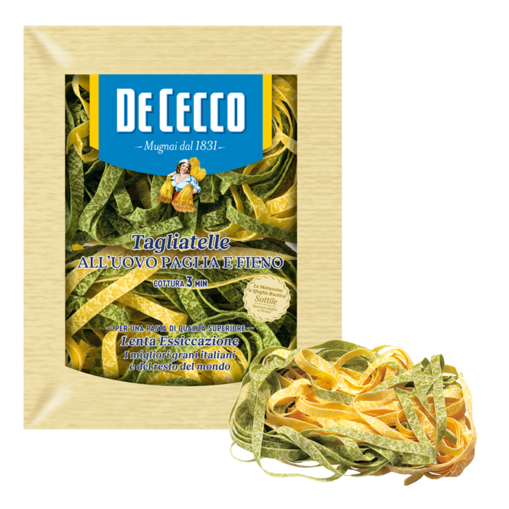 De Cecco - Tagliatelle Paglia E Fieno Al Huevo - 250 Gr