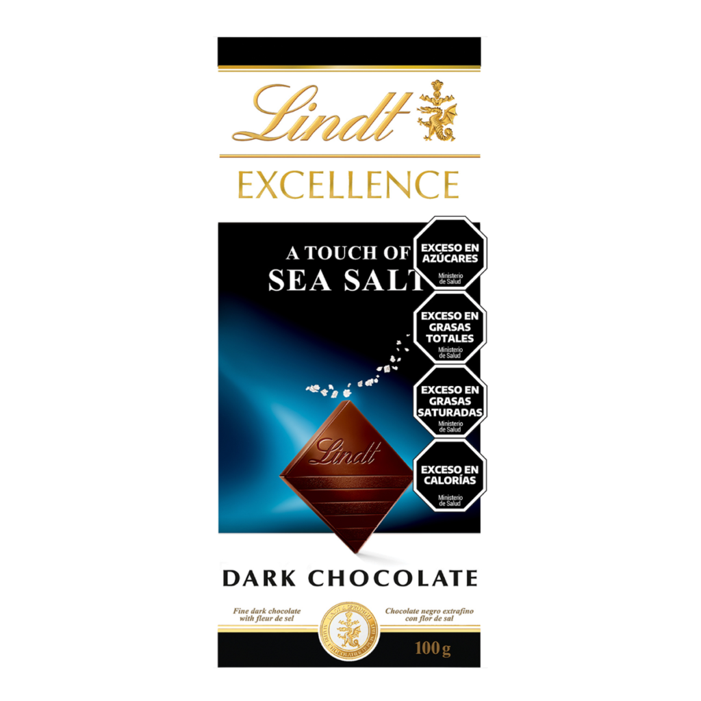 Lindt - Excellence Sea Salt - 100 Gr