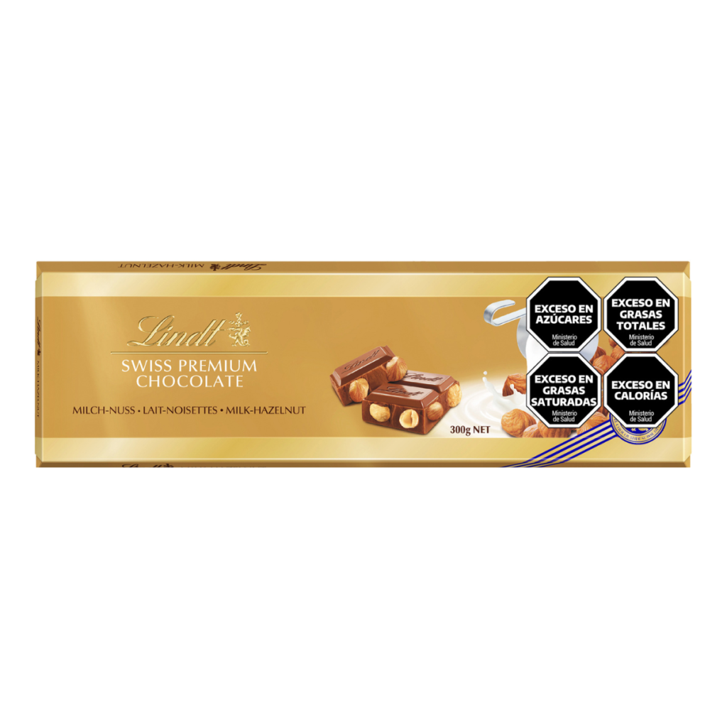 Lindt - Gold Milk Hazelnut - 300 Gr