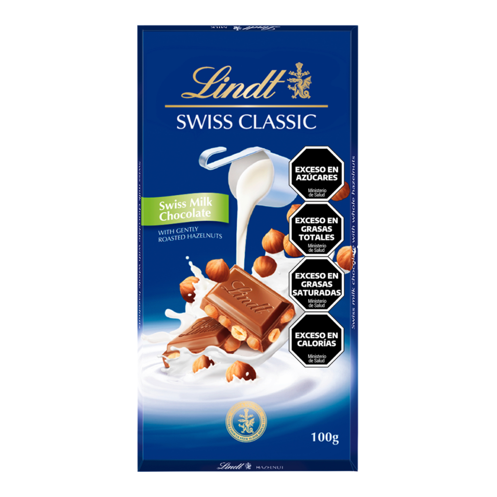 Lindt - Swiss Clasic Milk Hazelnut - 100 Gr