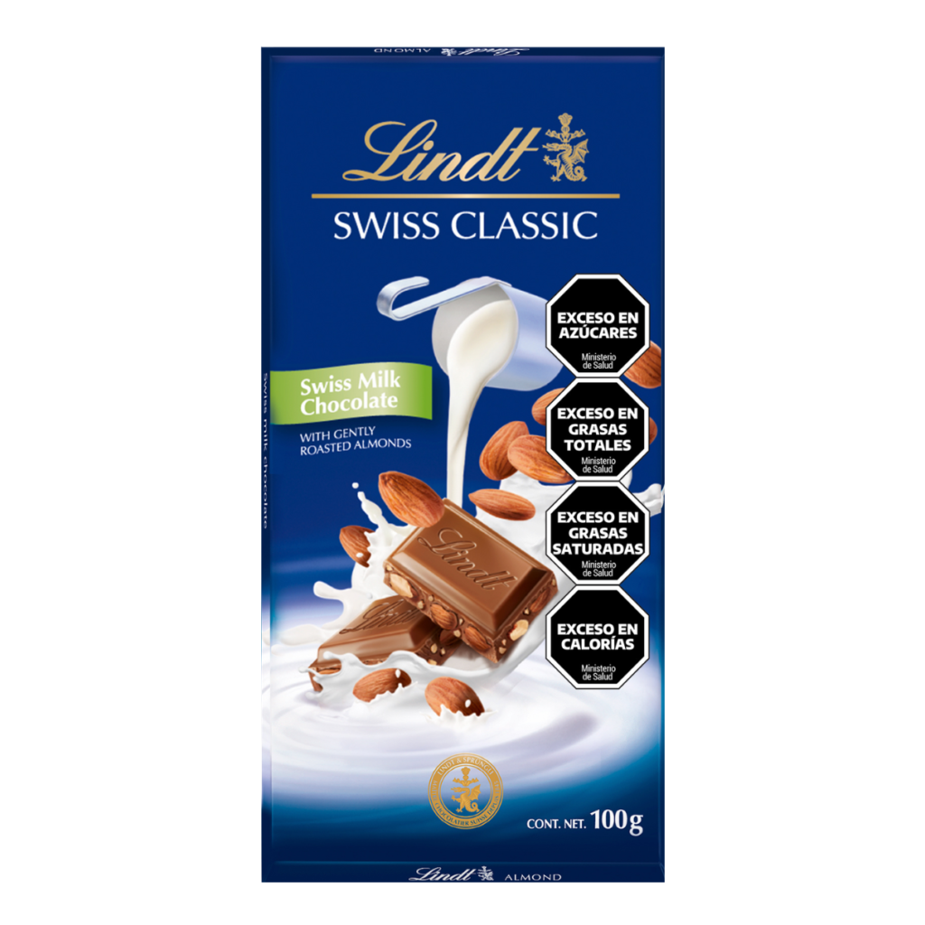 Lindt - Swiss Classic Milk Almond - 100 Gr