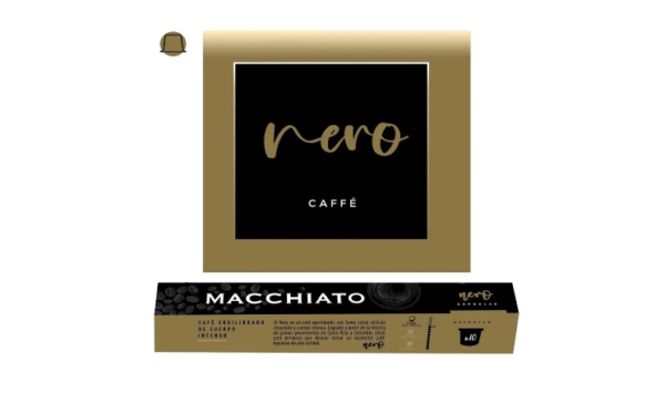 Macchiato - Café en Cápsulas Nero - 10 Cápsulas