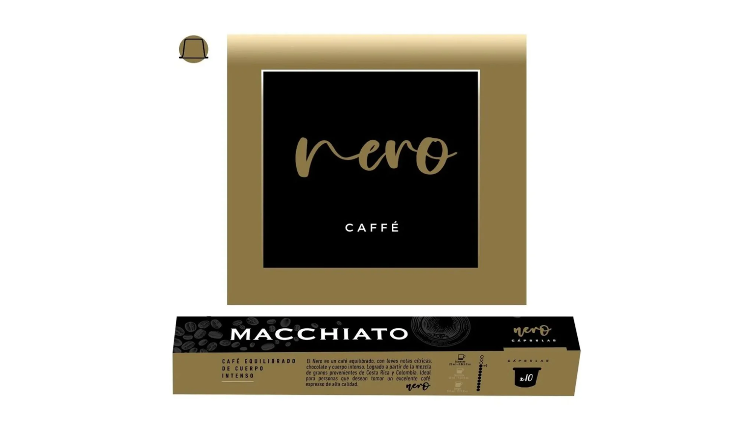 Macchiato - Café en Cápsulas Nero - 10 Cápsulas: imagen 1