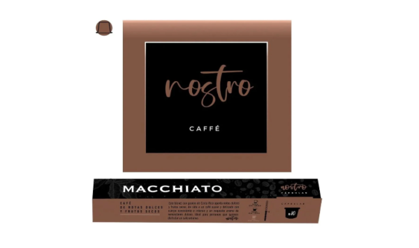 Macchiato - Café en Cápsulas Nostro - 10 Cápsulas