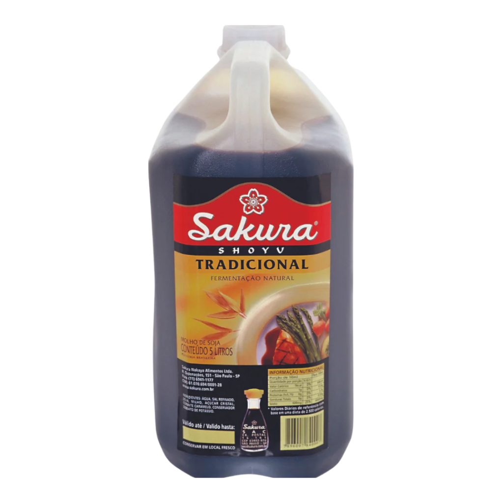 Sakura - Salsa De Soja Tradicional - 5 Lts