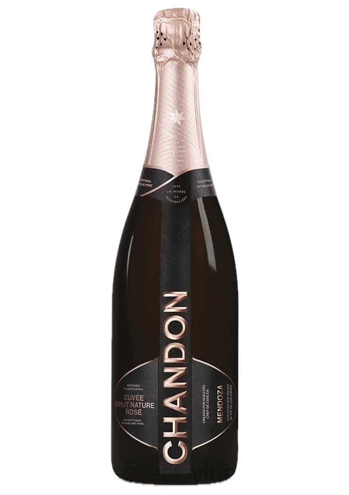 Chandon Cuvee - Brut Nature Rose - 750 Ml: imagen 1