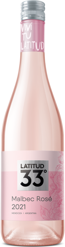 Latitud 33º - Malbec Rose - 750 Ml