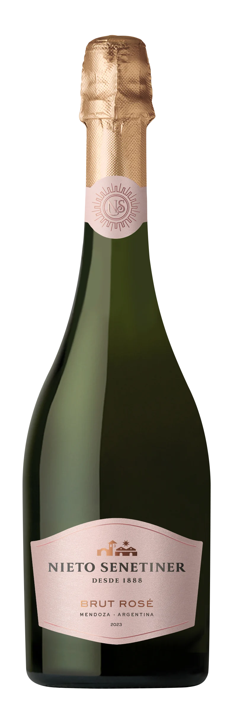 Nieto Senetiner - Brut Rose - 750 Ml: imagen 1
