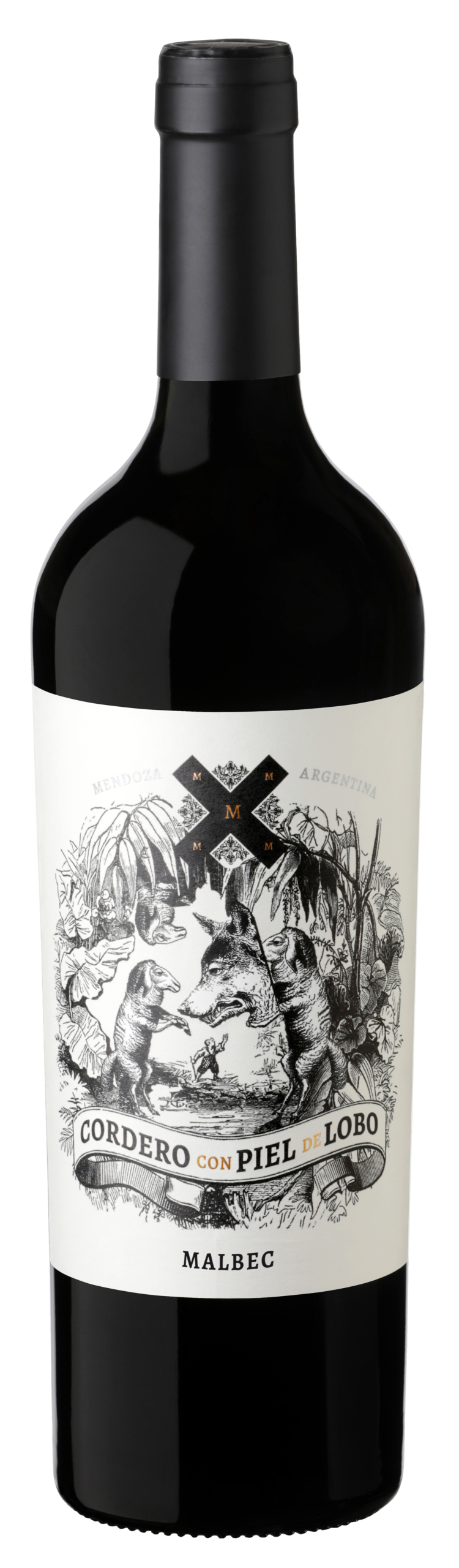 Cordero Piel Lobo - Malbec - 750 Ml: imagen 1