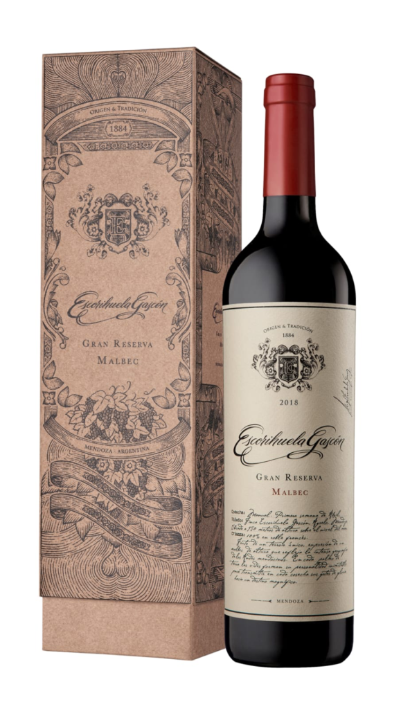 Escorihuela Gascon Gran Reserva - Malbec - 750 Ml en Estuche