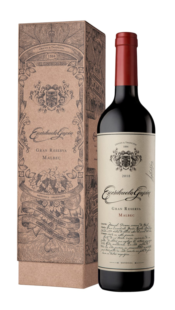 Escorihuela Gascon Gran Reserva - Malbec - 750 Ml en Estuche