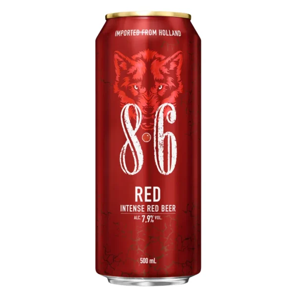 8.6 - Red - Lata 500 Ml