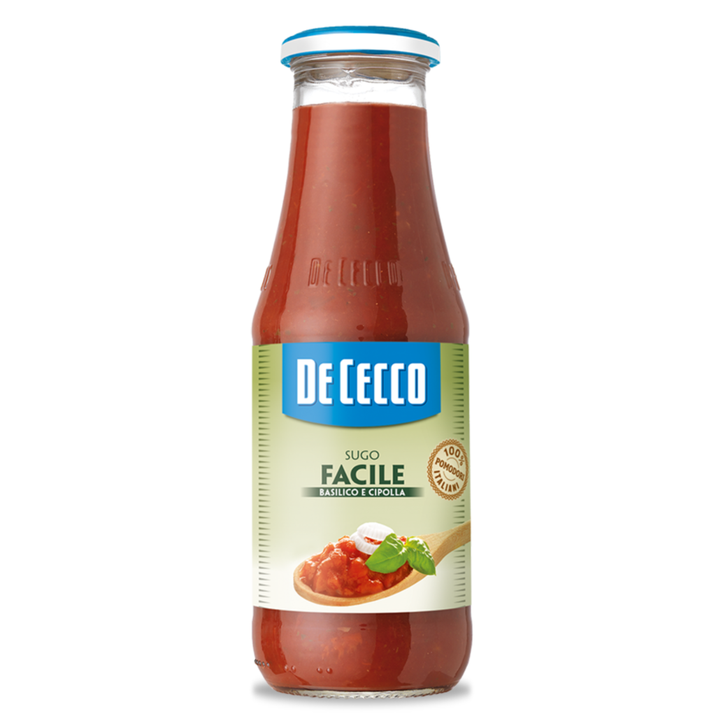 De Cecco - Sugo Facile Basilico e Cipolla - 690 Gr