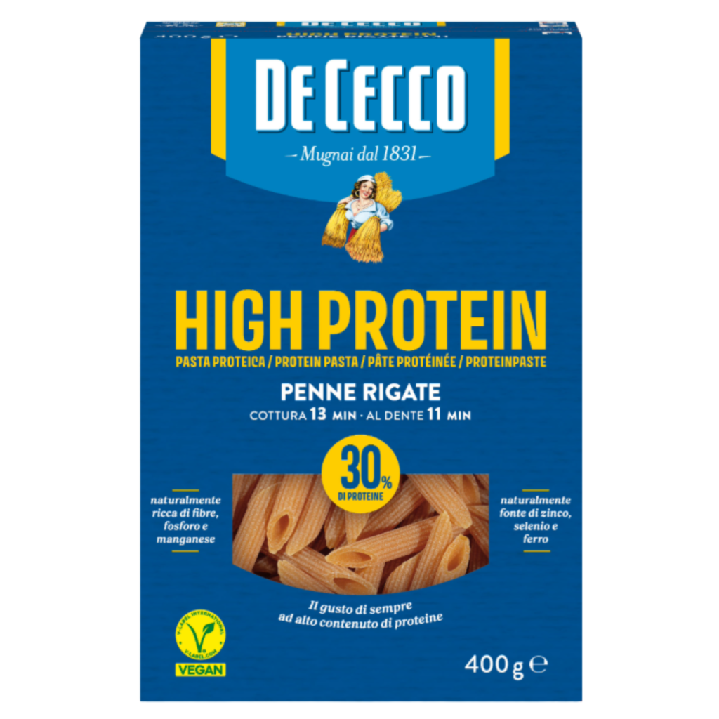 De Cecco - Penne Rigate High Protein - 400 Gr