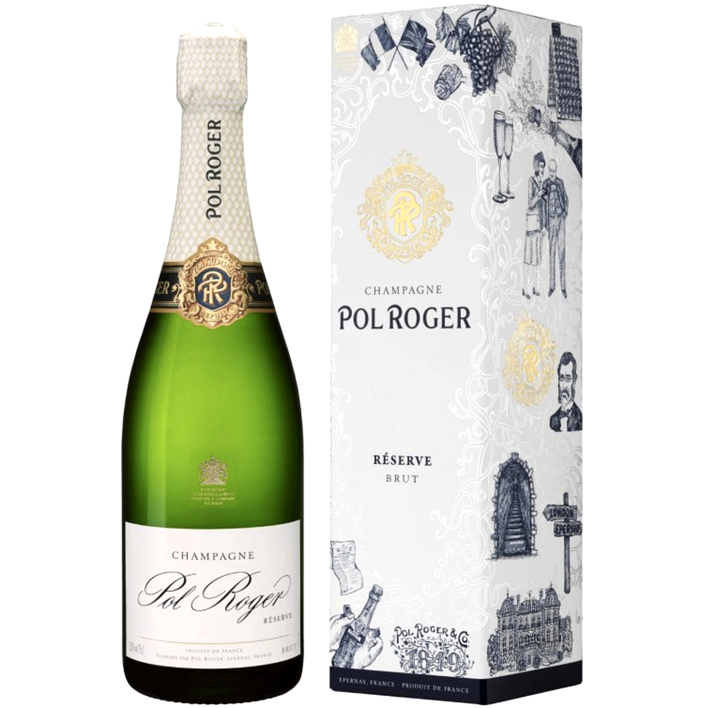 Pol Roger Brut Reserve Con Estuche 750 Ml: imagen 1