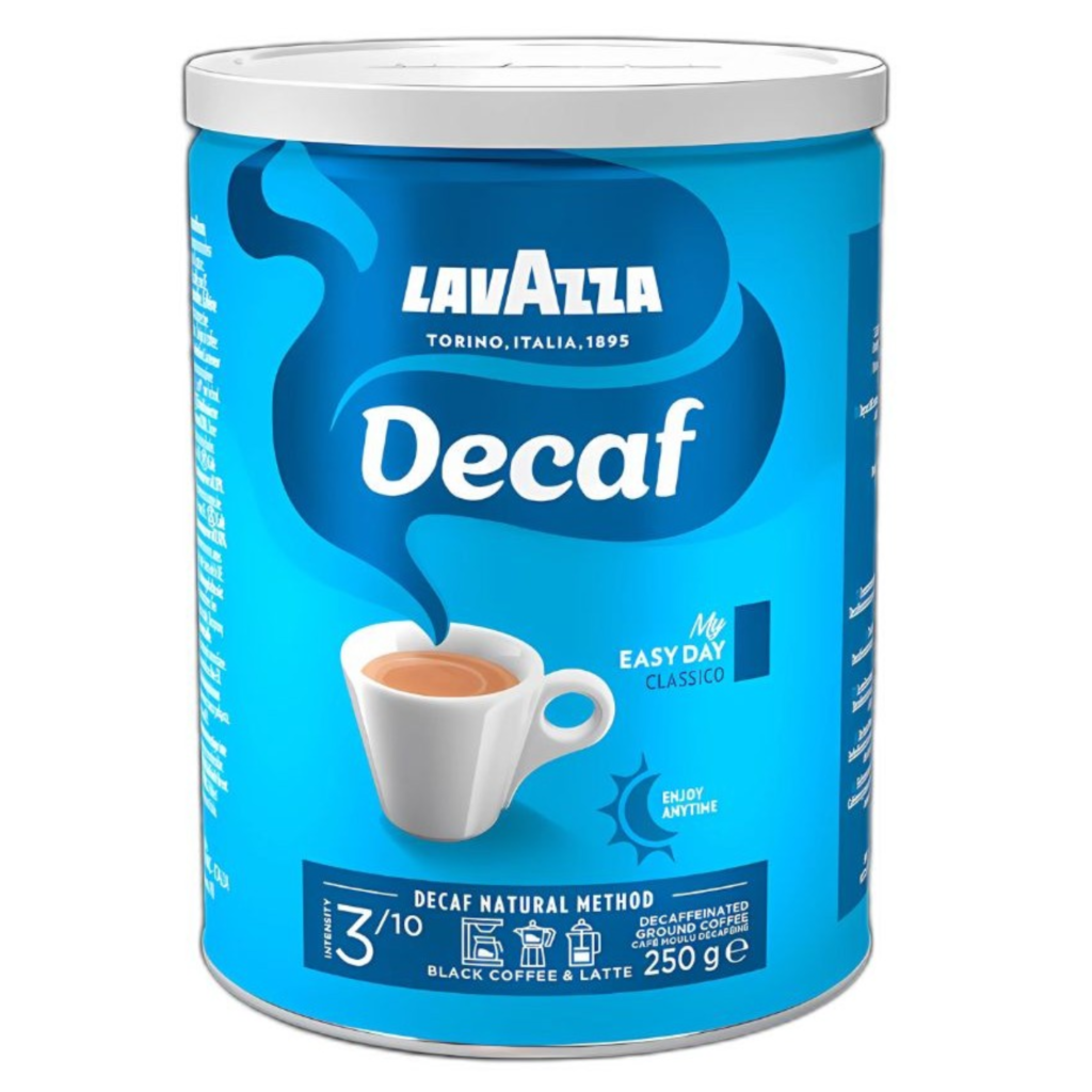 Lavazza - Café Molido Molido Descafeinado - Lata 250 Gr
