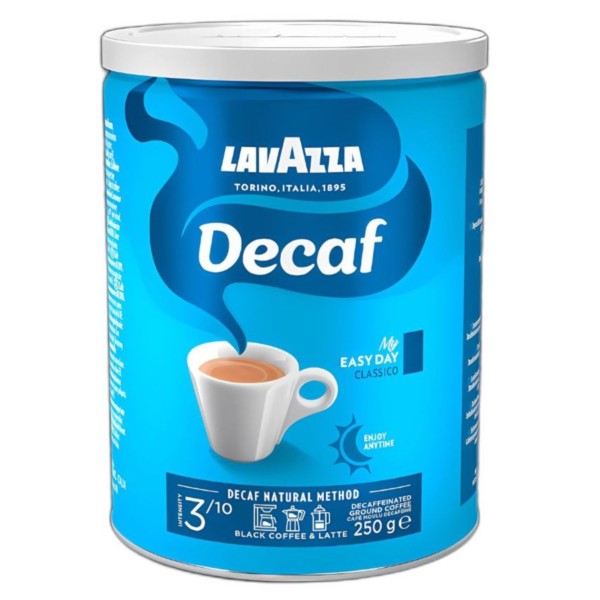 Lavazza - Café Molido Molido Descafeinado - Lata 250 Gr