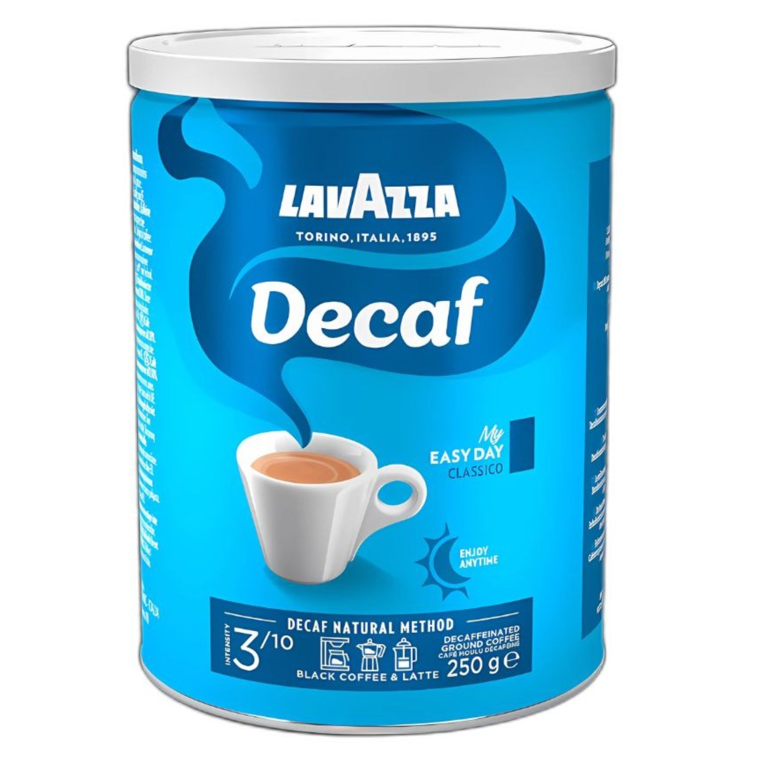 Lavazza - Café Molido Molido Descafeinado - Lata 250 Gr: imagen 1
