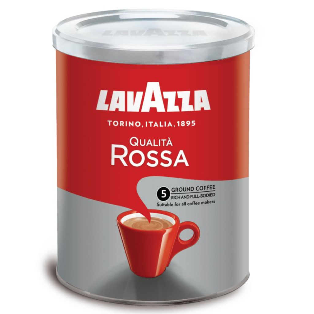 Lavazza - Café Molido Qualitá Rossa - Lata 250 Gr