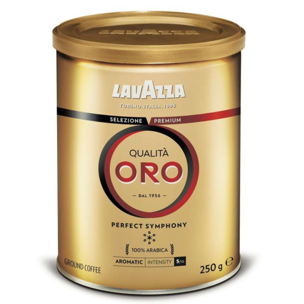 Lavazza - Café Molido Qualita Oro - Lata 250 Gr
