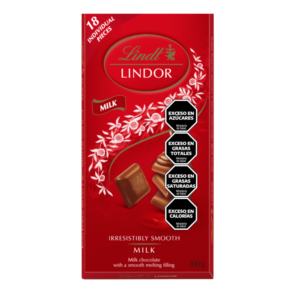 Lindt - Lindor Tableta Milk - 100 Gr