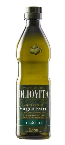 Oliovita - Aceite de Oliva - Plastico - 12 x 500 Ml
