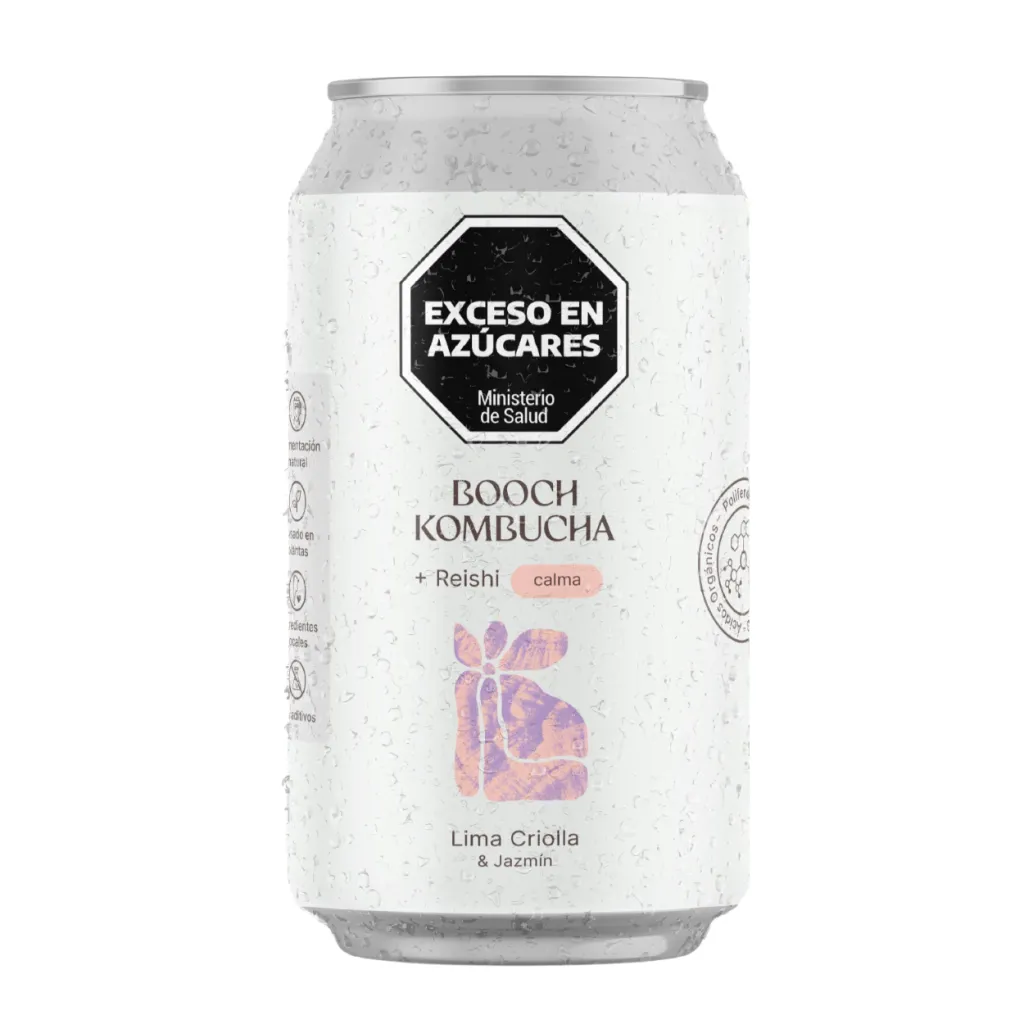 Kombucha Booch - Adaptógenos Lima - 354 cc